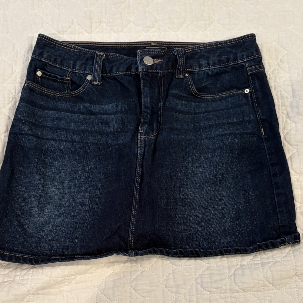 GAP Vintage Dark Blue Mini Skirt